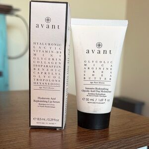 Avanti Hyaluronic Acid Replenishing Lip Serum & moisturizer bundle
